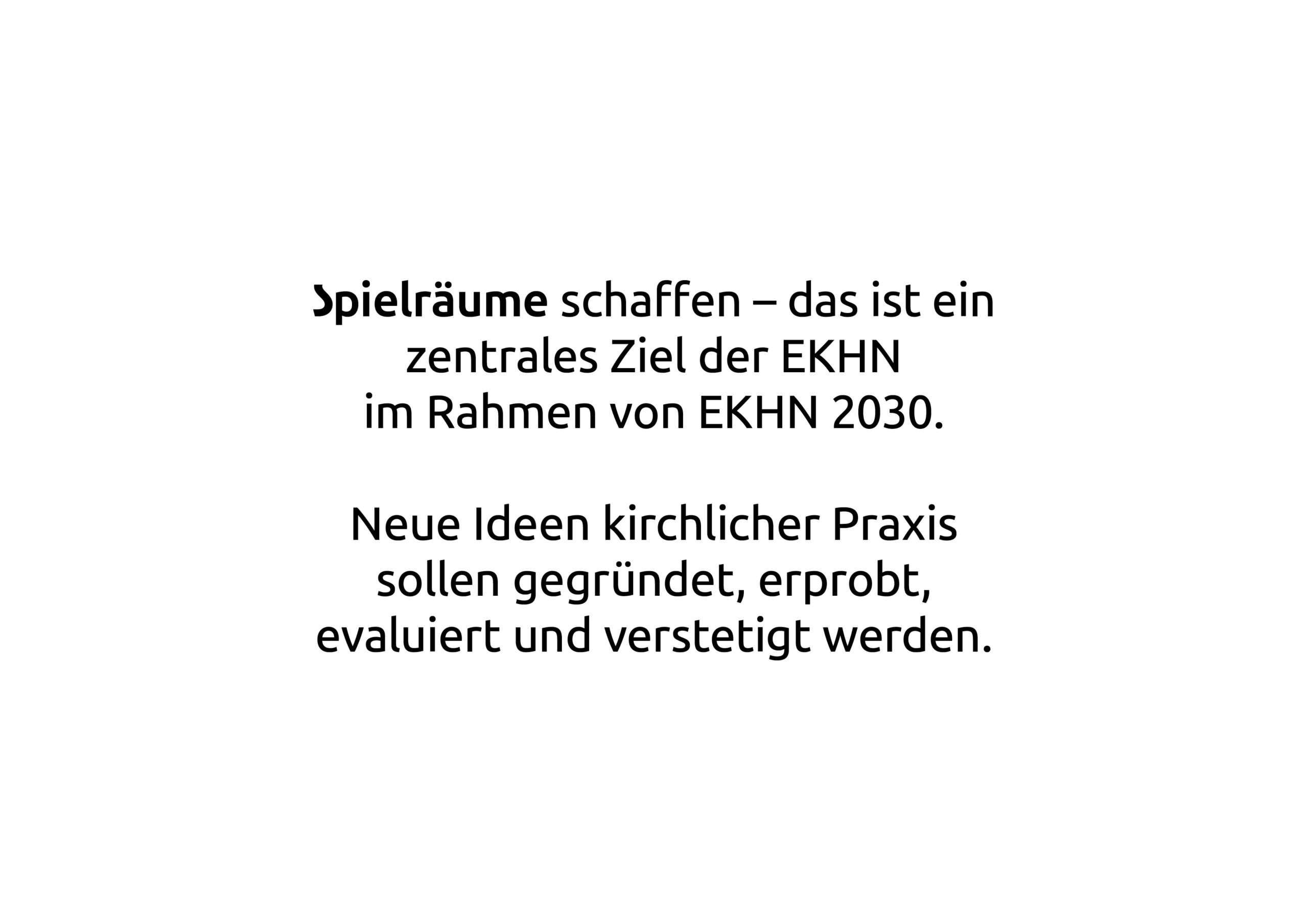 Text über Ziele der EKHN 2030-Initiative