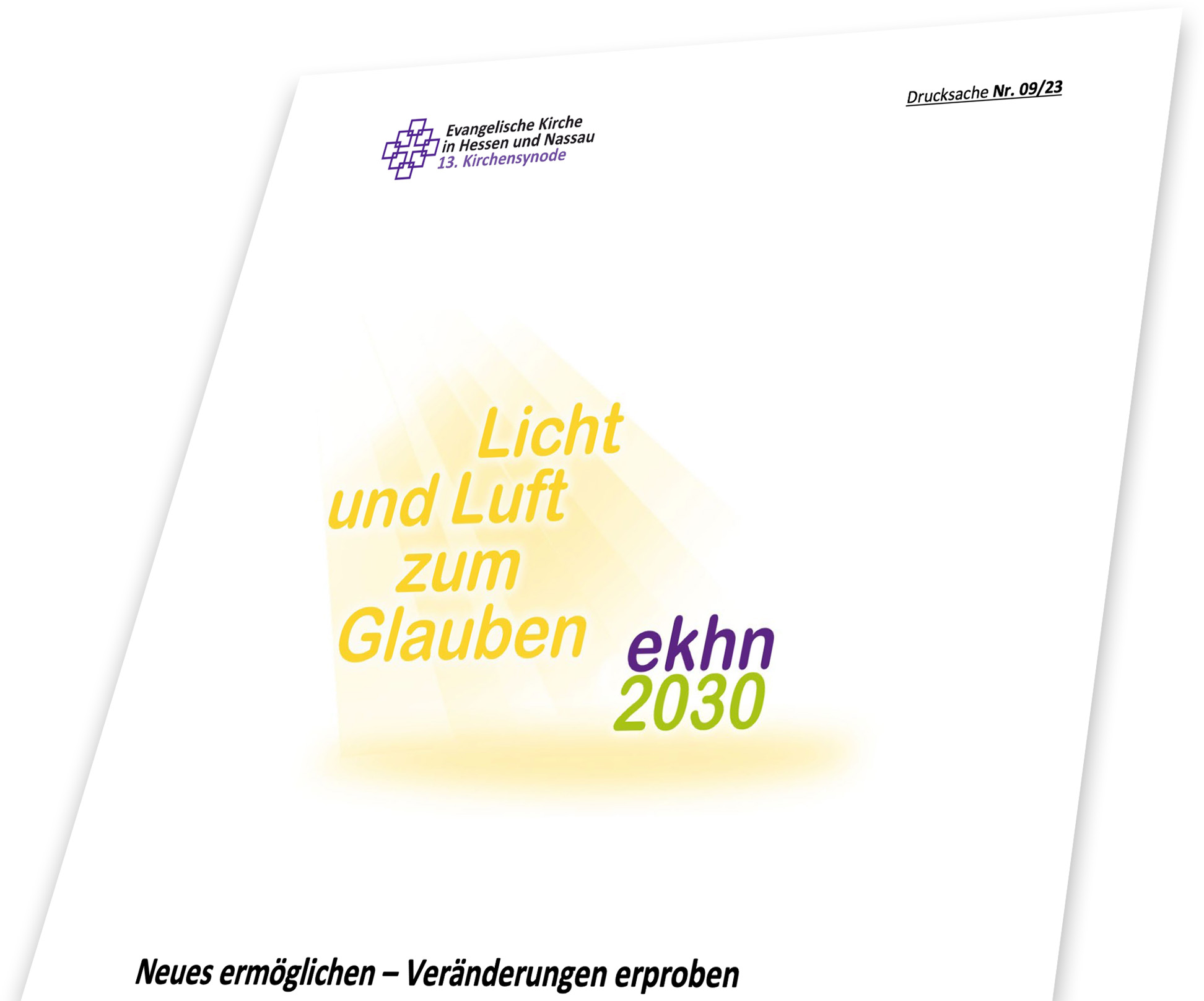 Broschüre Ekhn 2030 Licht und Luft Cover